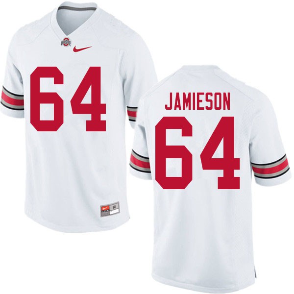 Ohio State Buckeyes #64 Jack Jamieson Men Embroidery Jersey White OSU28919